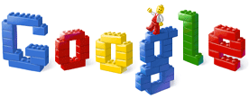 Lego 50th Anniversary Logo on Google